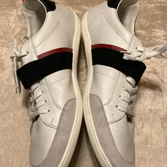 Louis Vuitton Calfskin Damier Waterline Sneakers